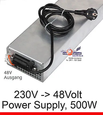 AC Dc Adapter Power Supply 220-240V -> 48V 48 Volt 500 Watt 500W • £104.71